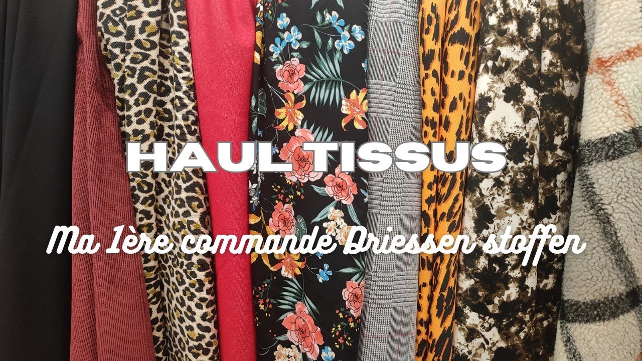 Haul tissu : ma première commande Driessen stoffen
