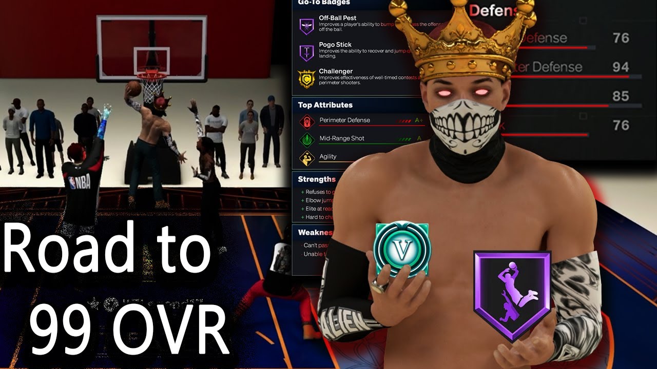 60 to 99 OVR on a Defensive Slashing build