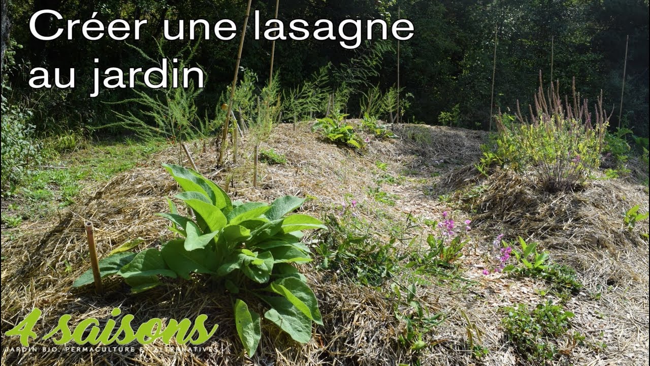 Faire une lasagne au jardin - Le conseil des 4 saisons