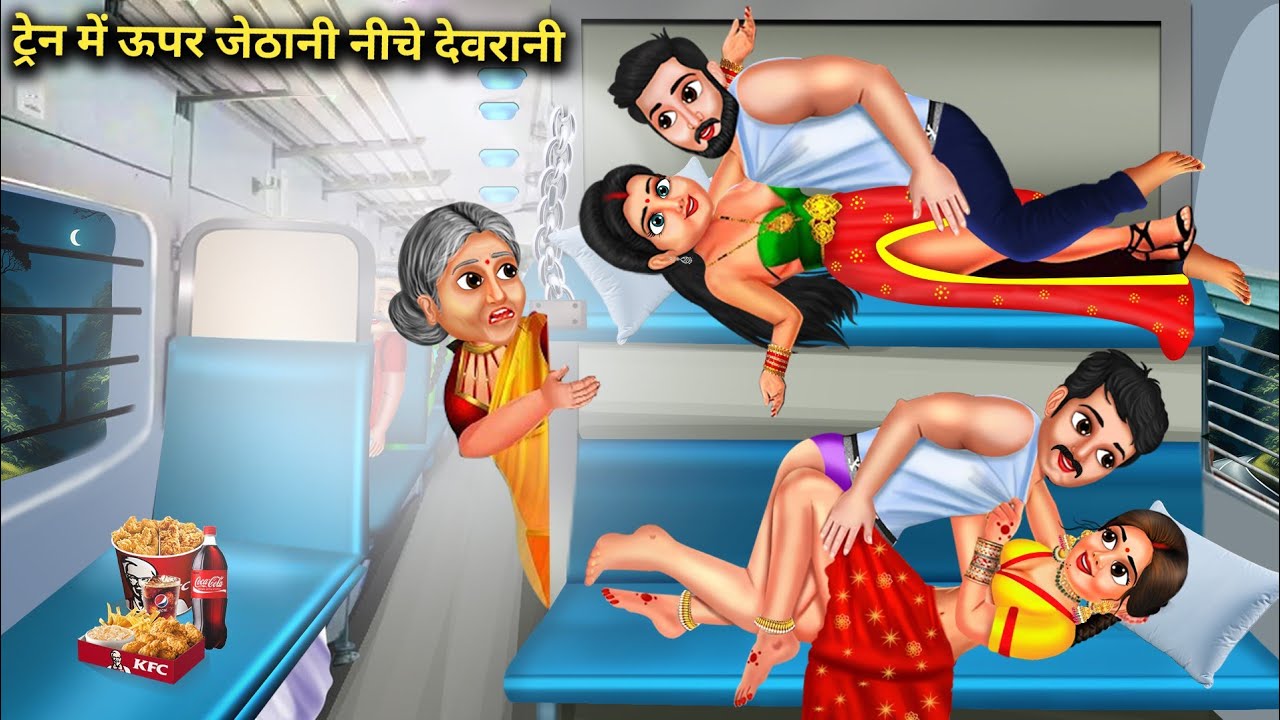 ट्रेन में ऊपर जेठानी नीचे देवरानी|Saas Bahu | Hindi Kahani | Moral Stories | Bedtime Stories |Kahani