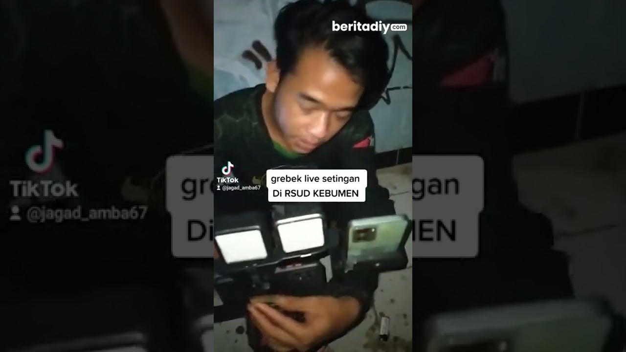 Pria Ini Grebek LIve Horror Settingan di RSUD Kebumen