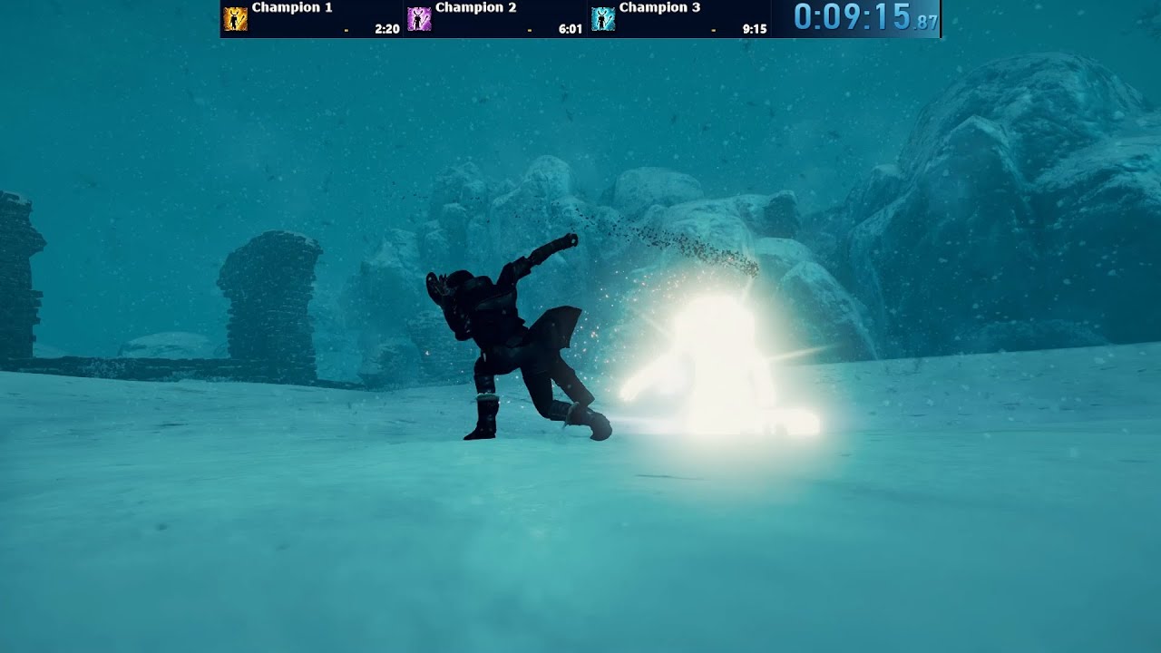 Praey for the Gods: Champion% (Max Start) Speedrun in 9:15.870