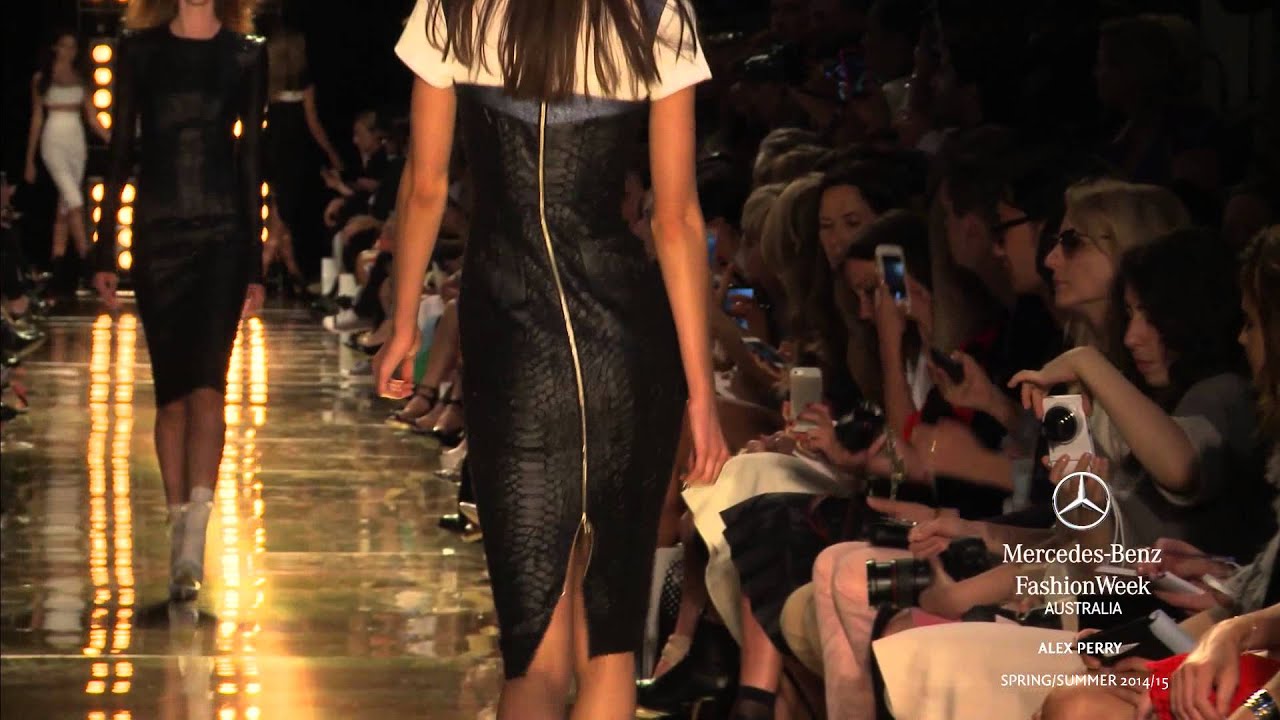 ALEX PERRY: MERCEDES-BENZ FASHION WEEK AUSTRALIA SS 2014/2015