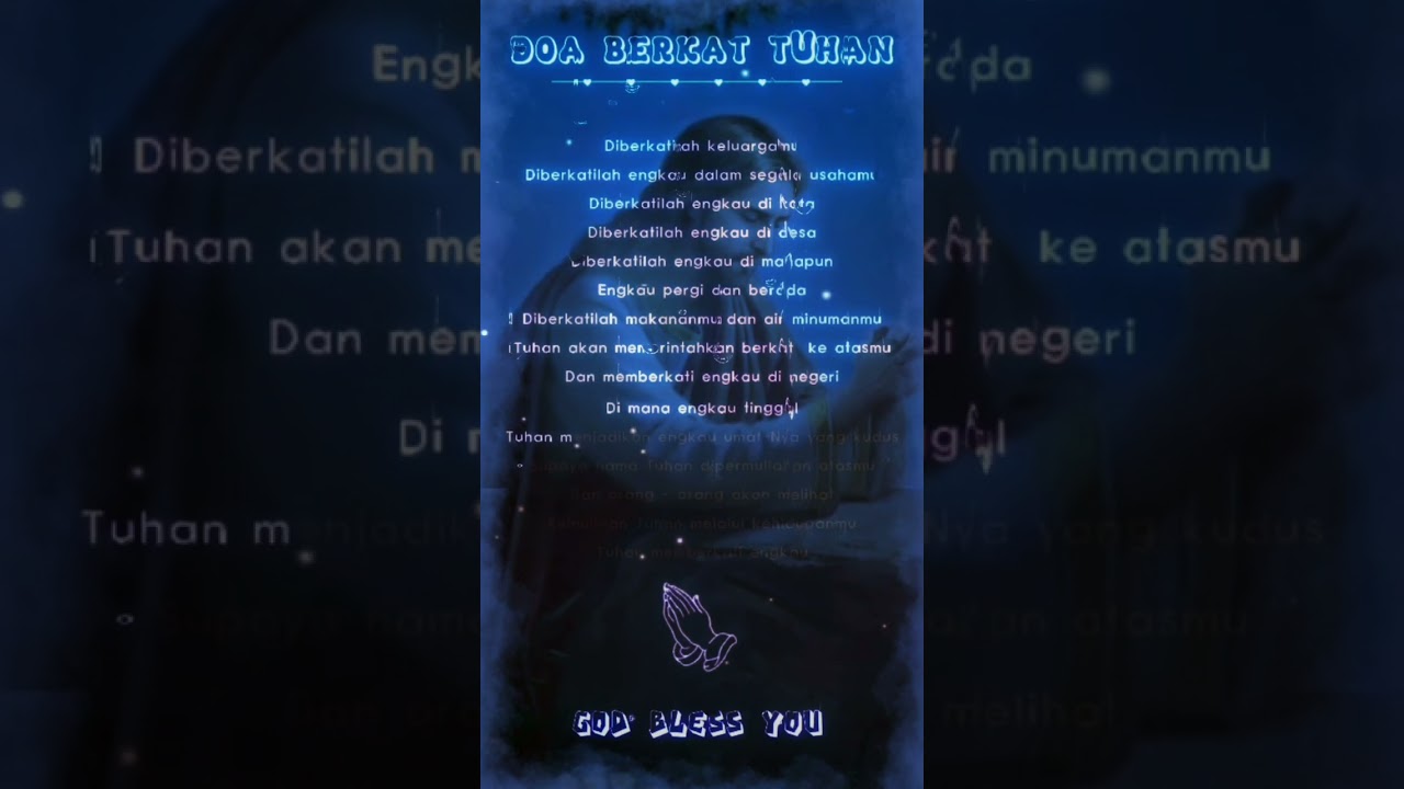 Doa berkat Tuhan
