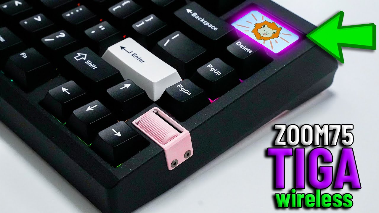 This Keyboard Has A SCREEN? (Zoom75 TIGA)