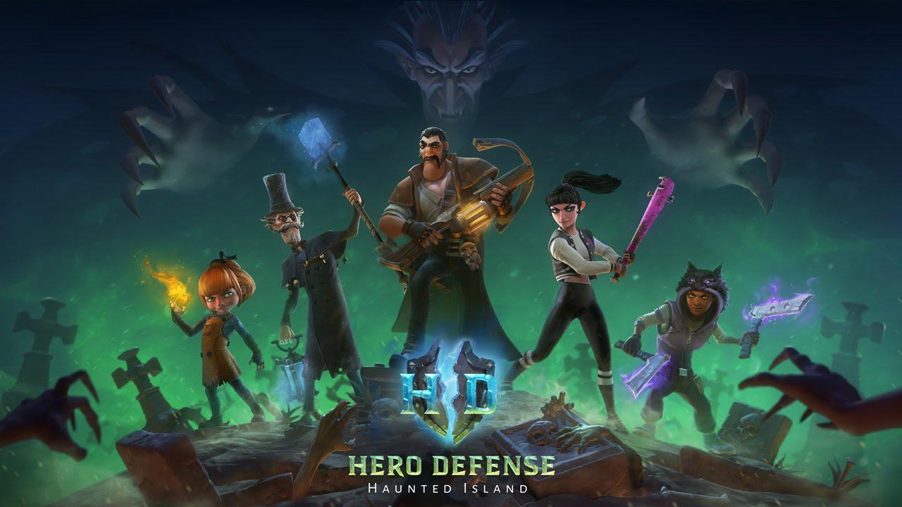 Hero Defense - Haunted Island