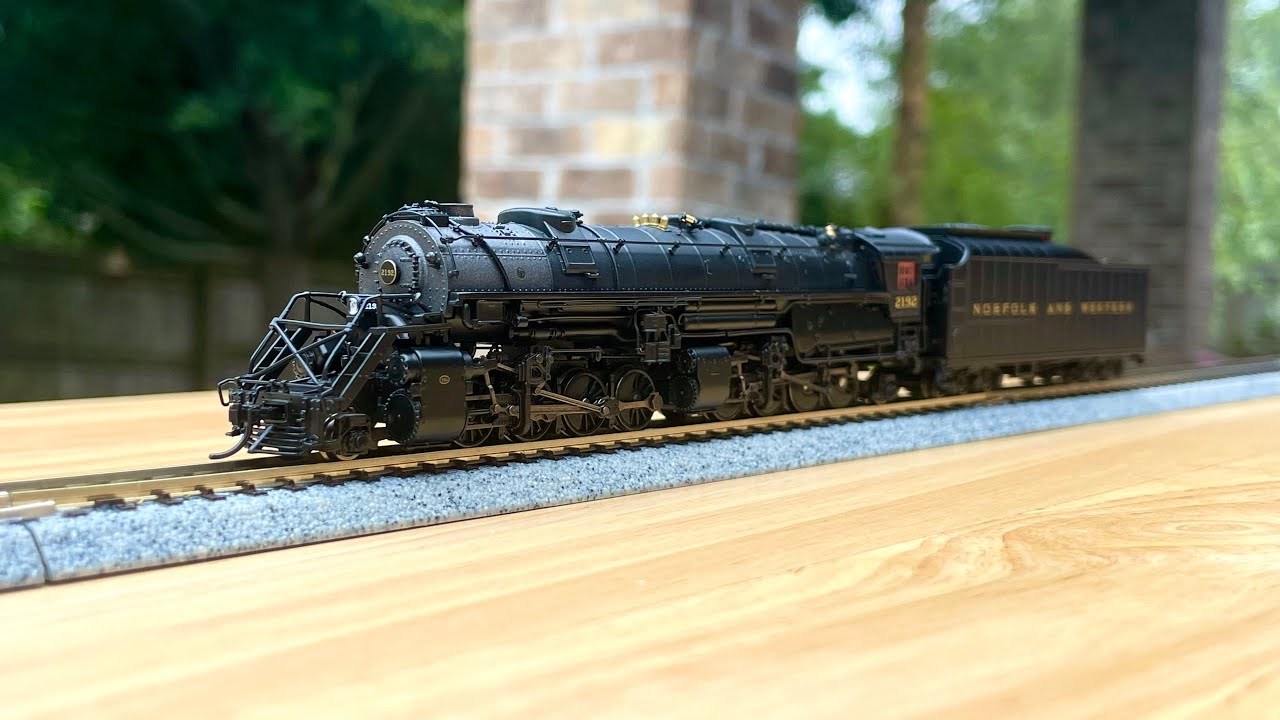 Broadway Limited N Scale Norfolk and Western Y6B Paragon 4 Review