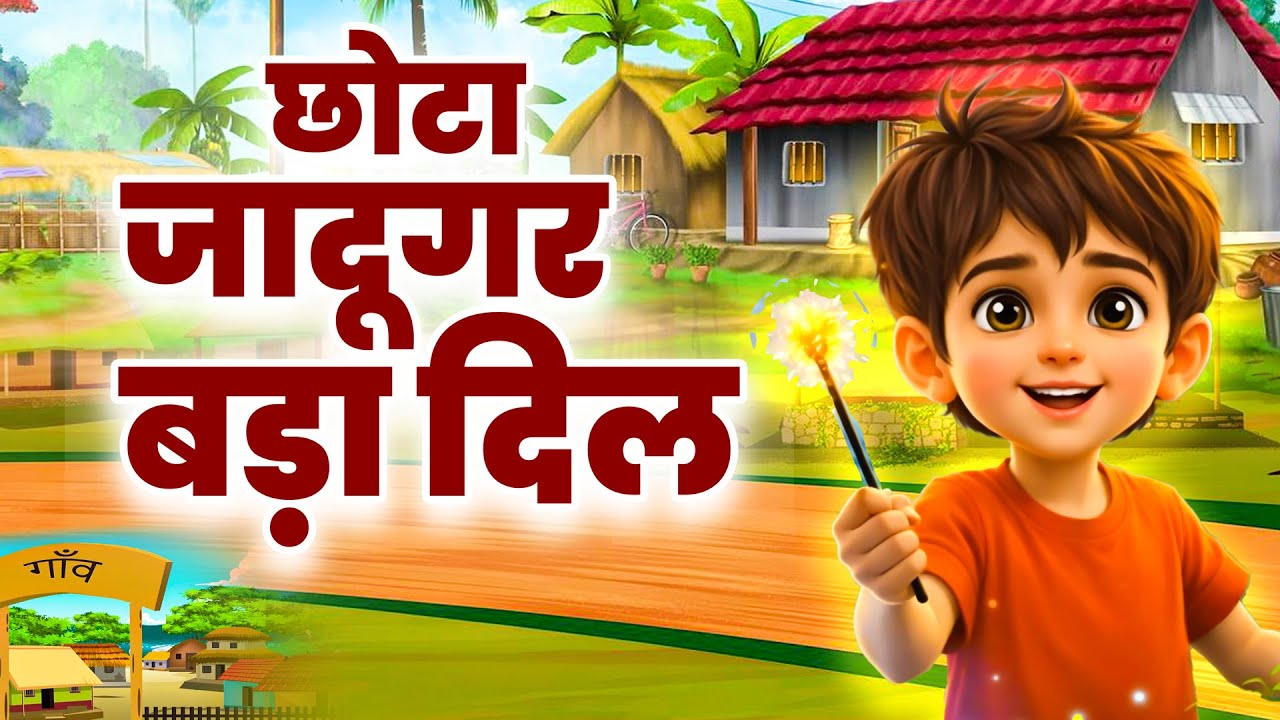 ✨ छोटा जादूगर – बड़े दिल का करिश्मा ✨🌈 नन्हा जादूगर और दया का सबसे बड़ा जादू 🌈बच्चों की कहानी वाला
