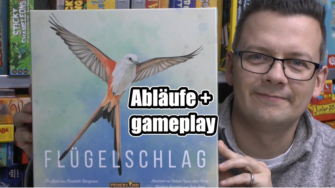 Flügelschlag (Feuerland) Teil 1 Abläufe + gameplay - Kennerspiel des Jahres 2019