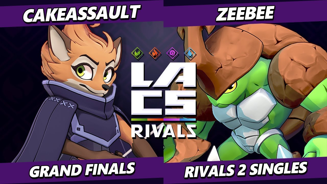 LACS Rivals GRAND FINALS - CakeAssault (Kragg) Vs. ZeeBee (Kragg) Rivals of Aether 2 - RoA2