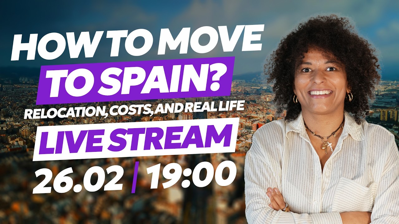 Immigration to Spain: Residency, Documents, and Life After Relocation | Live – February 26 19:00