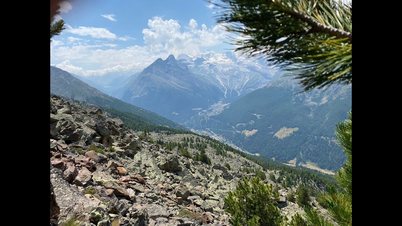 wandeling Saas Grund 20 juli 2022