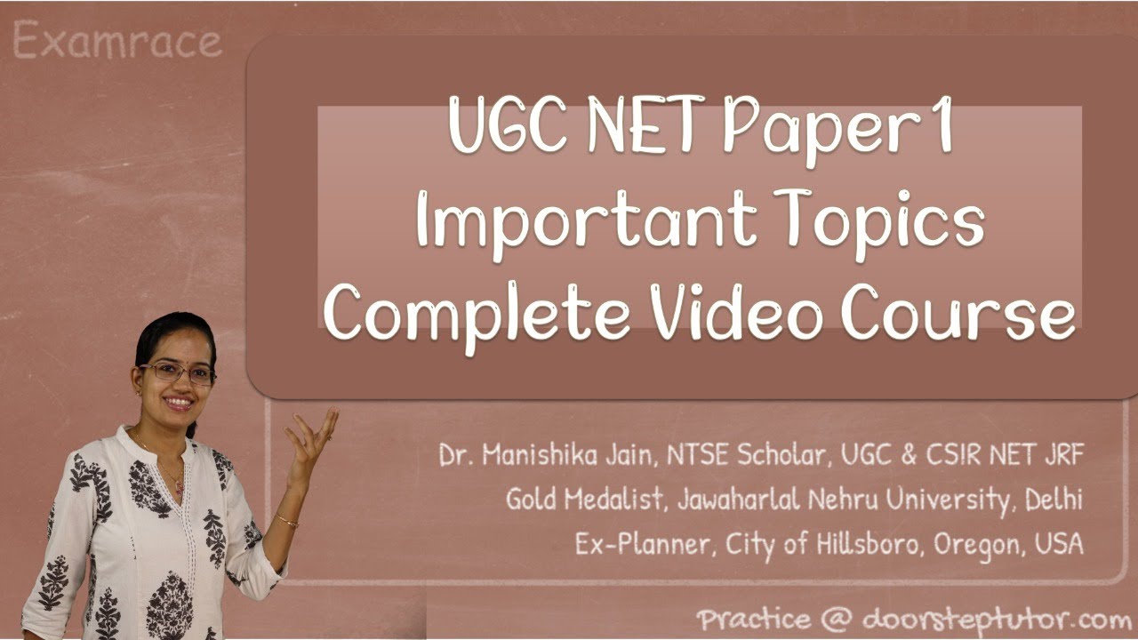 NTA UGC NET Paper 1 Expected Topics for 2021 Exam - Doubt Resolution, Schedule Appointment