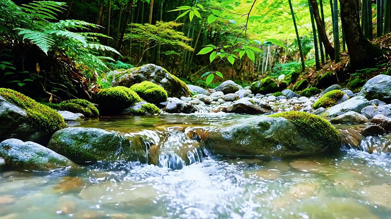 Relaxing Nature Sounds for Sleep, Forest Sounds, Beautiful Birds Singing,Relax, Study, Meditate,ASMR