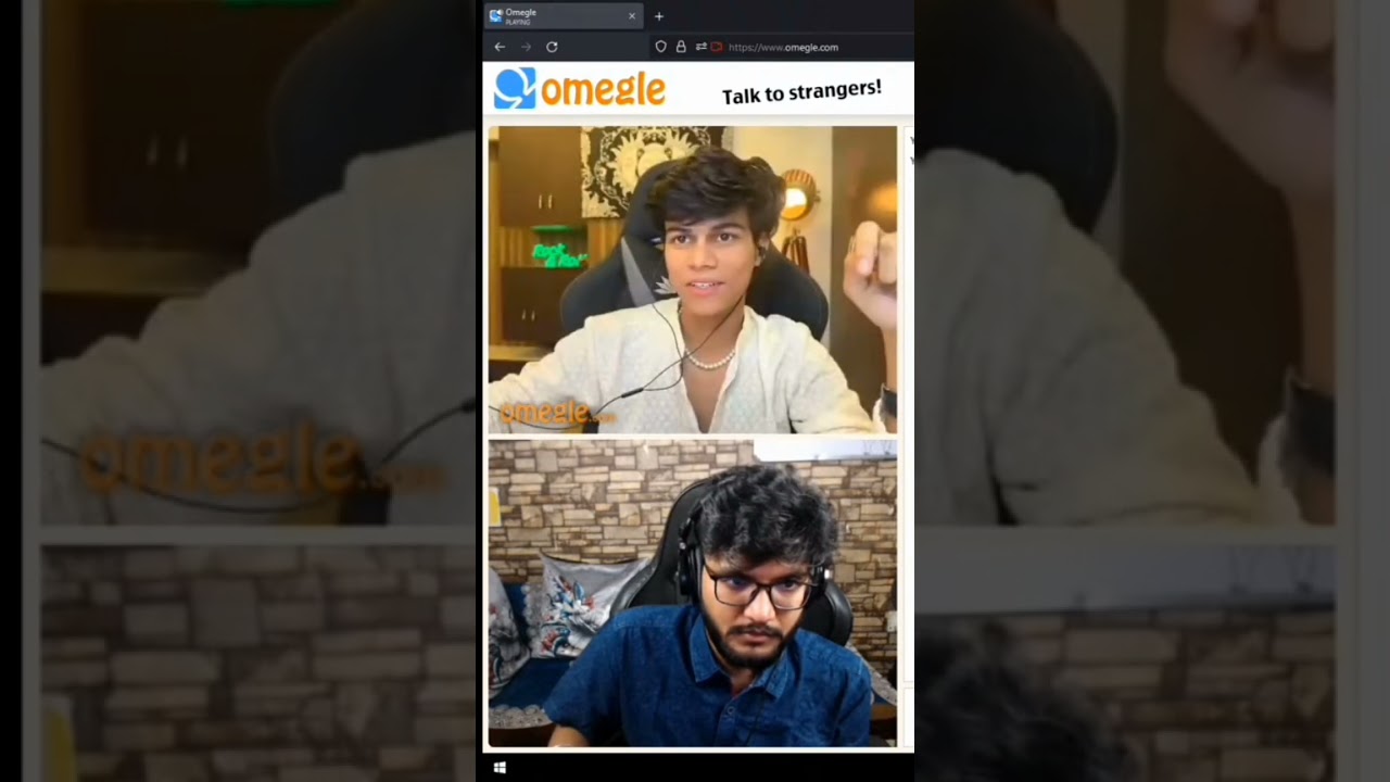 dank rishu skipped adarsh uc on Omegle