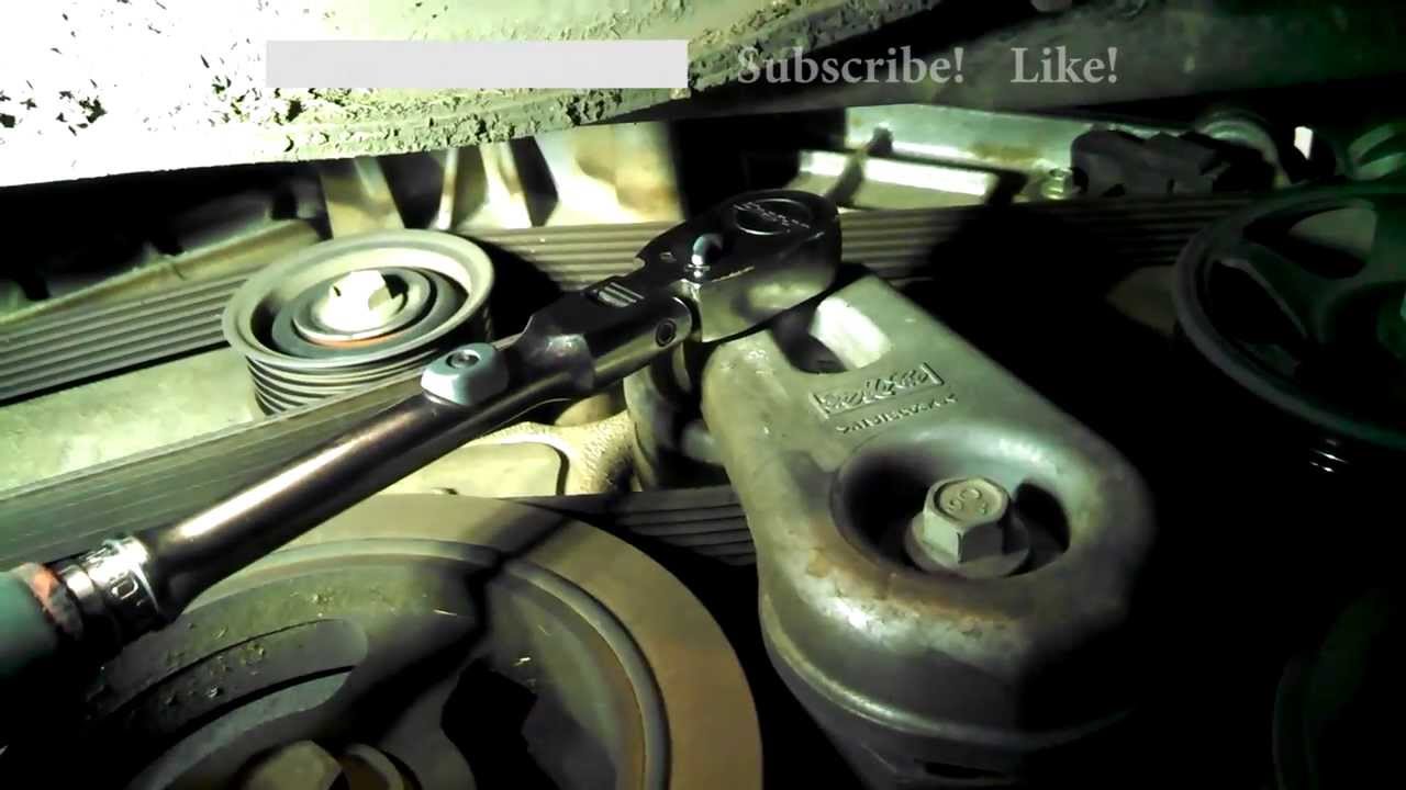 Serpentine belt replacement Ford Escape 2007 3.0L V6 Tribute Mariner