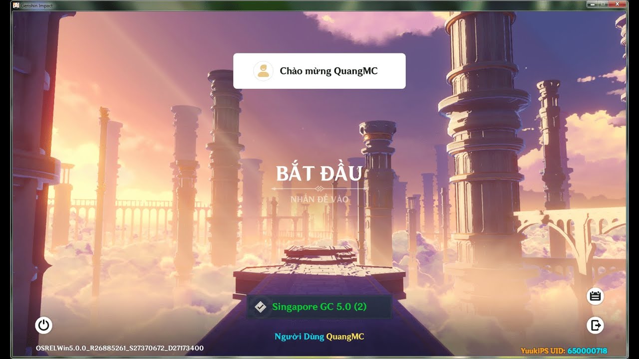 [OUTDATED] Cách vào Genshin Private Server bằng YuukiPS (5.0)