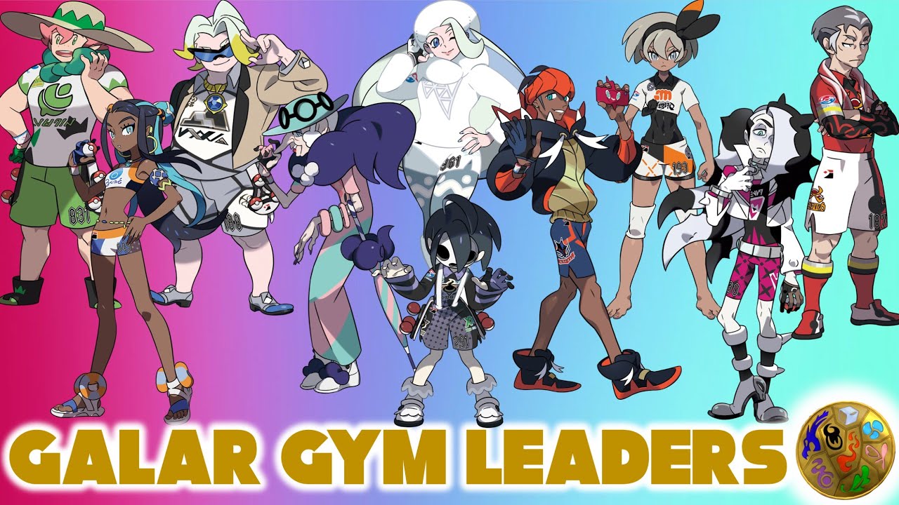 All Galarian Gym Leaders & Their Teams