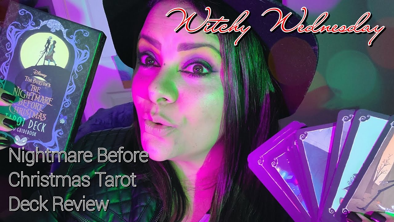 🌙Witchy Wednesday 🌙Nightmare Before Christmas Tarot Deck Unboxing!!