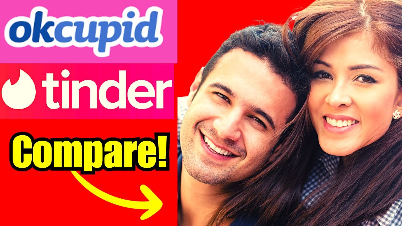 OkCupid vs  Tinder 10 Aspects to Compare! #freedatingapps