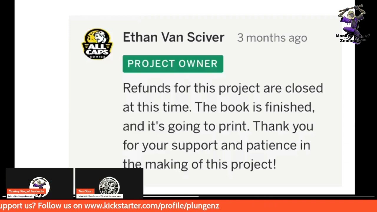 Stealing from crowdfunders for fraud Ponzi schemes? - ComicsGate #crowdfunding #comicsgate #fraud