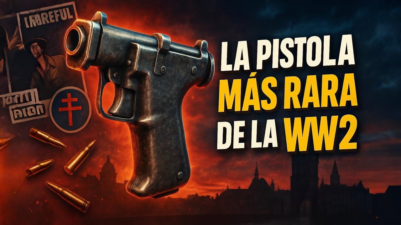 FP-45 Liberator: La Pistola Más Extraña de la Historia