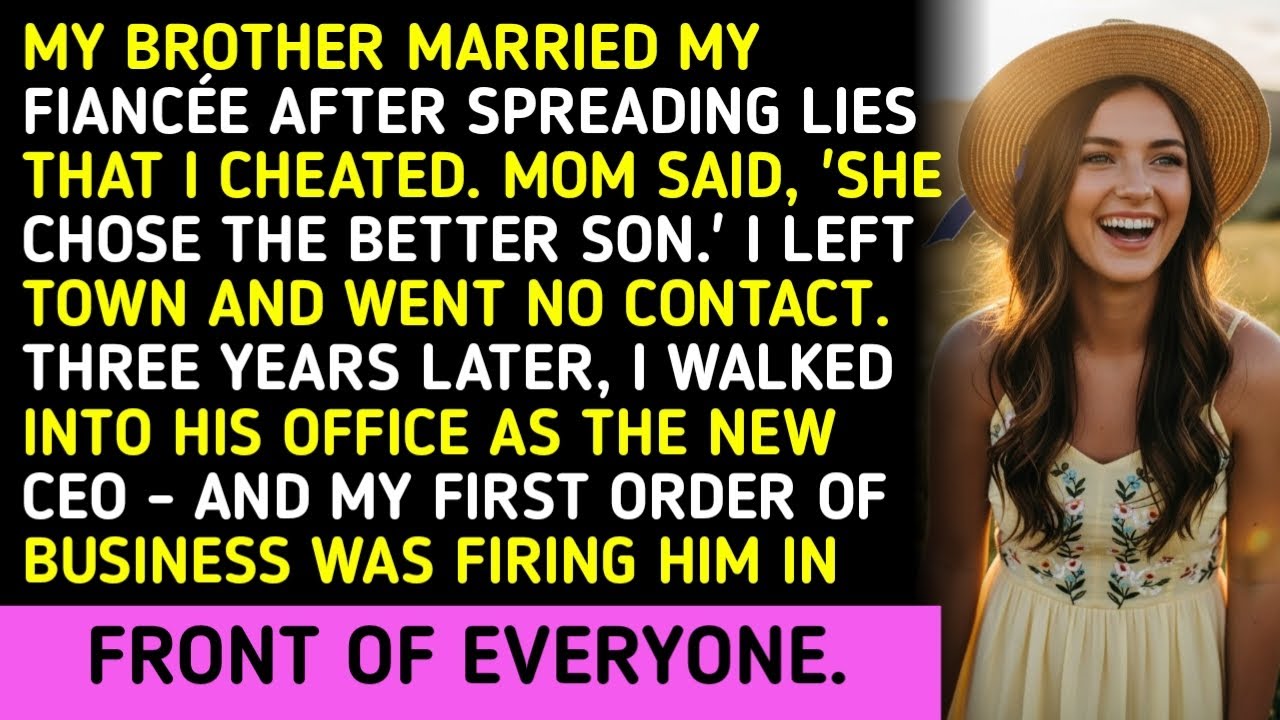 My Brother Married My Fiancée After Spreading Lies That I Cheated. Mom Said, 'She Chose The Better..