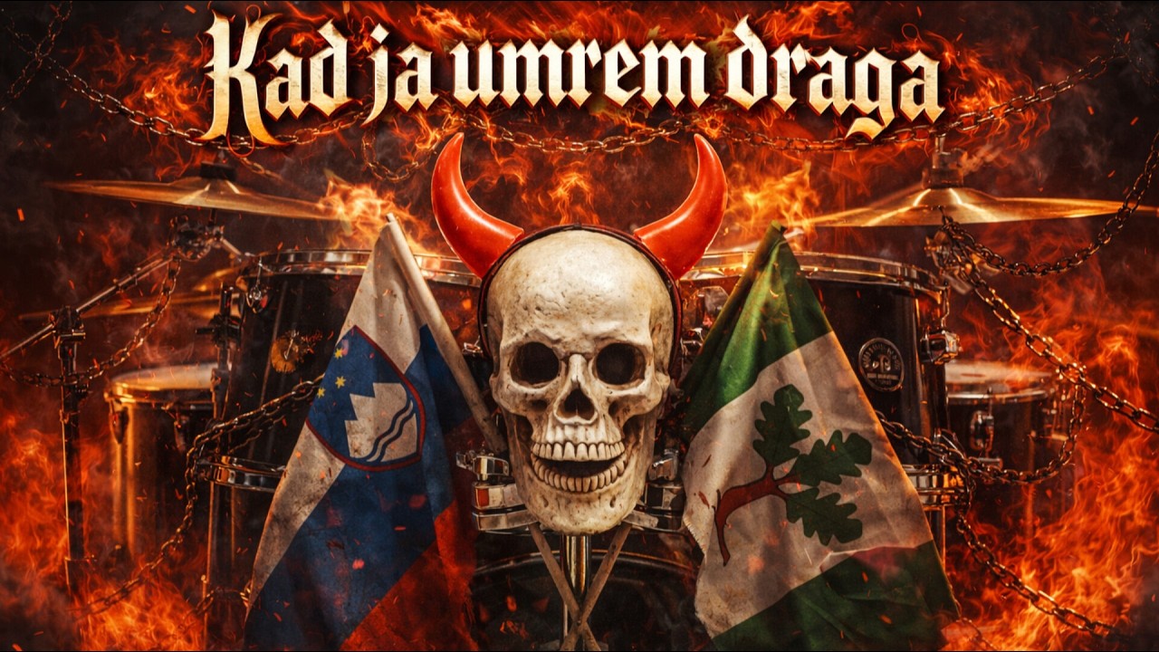 Kad ja umrem draga (METAL Drum Cover)