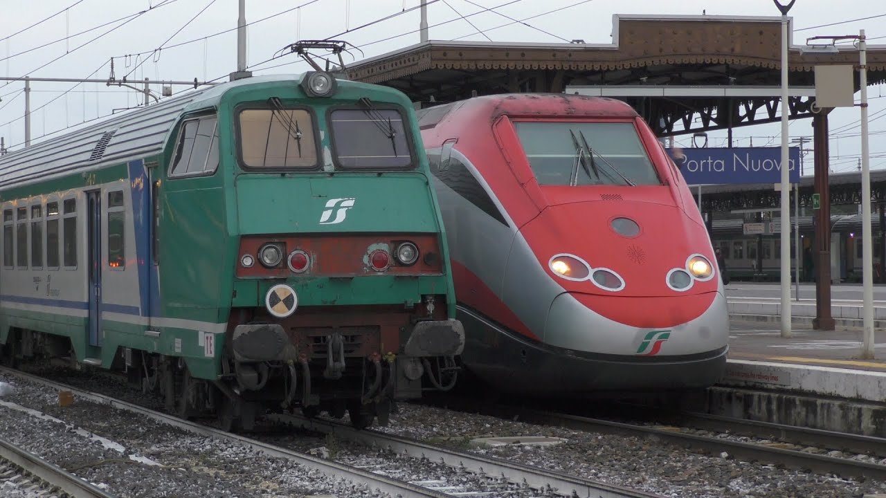 2018-01-07 Stazione di Verona Porta Nuova 2/3 - Arrivi e partenze nella città scaligera