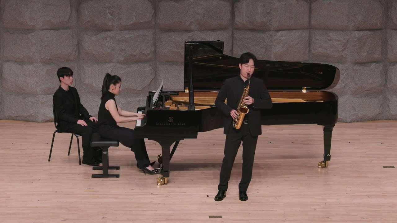 André Waignein Rhapsody for Alto Saxophone [SANGHYEOK SHIN X JIHYUN LIM]