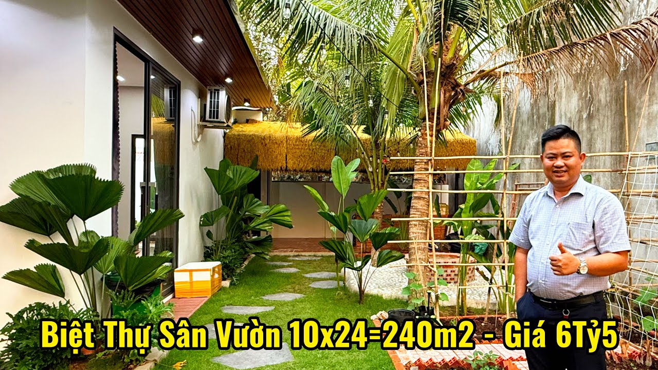 “KHÓ TIN” Biệt Thự Sân Vườn 240m2 Mà Giá Bán 6Tỷ5 Tại Tp.Hồ Chí Minh| Biệt Thự Sân Vườn