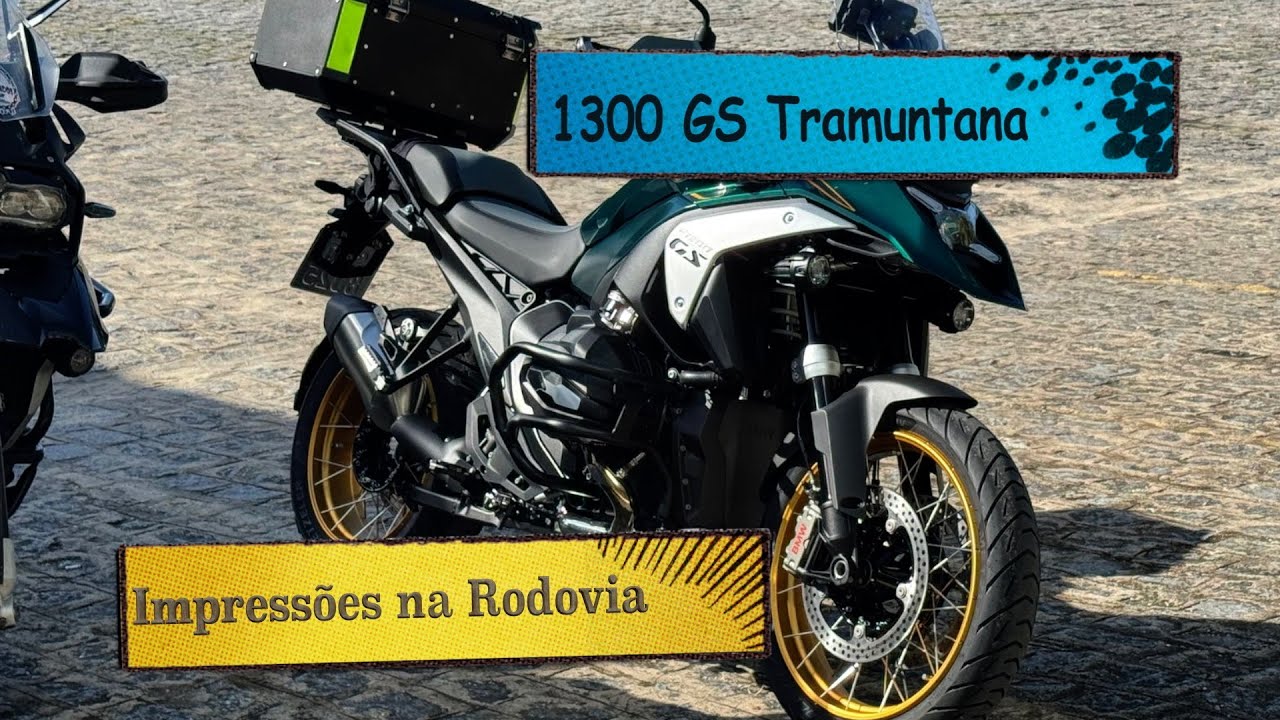 BMW 1300 GS Tramuntana na Rodovia
