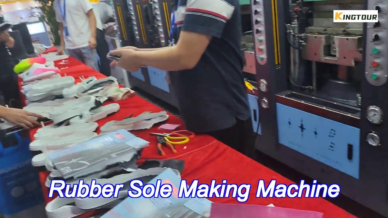 automatic rubber sole making machine 6 station shoe sole moulding machine 61 kw