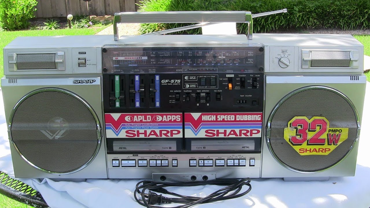 Sharp GF-575 GF-575ZB sold Ebay 302805820314 Sale BTS Demonstrated Rec Play