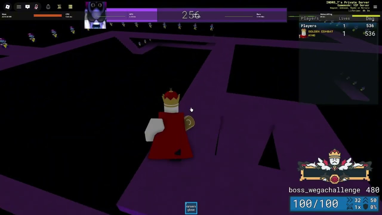 Wega challenge perfect run, but I die