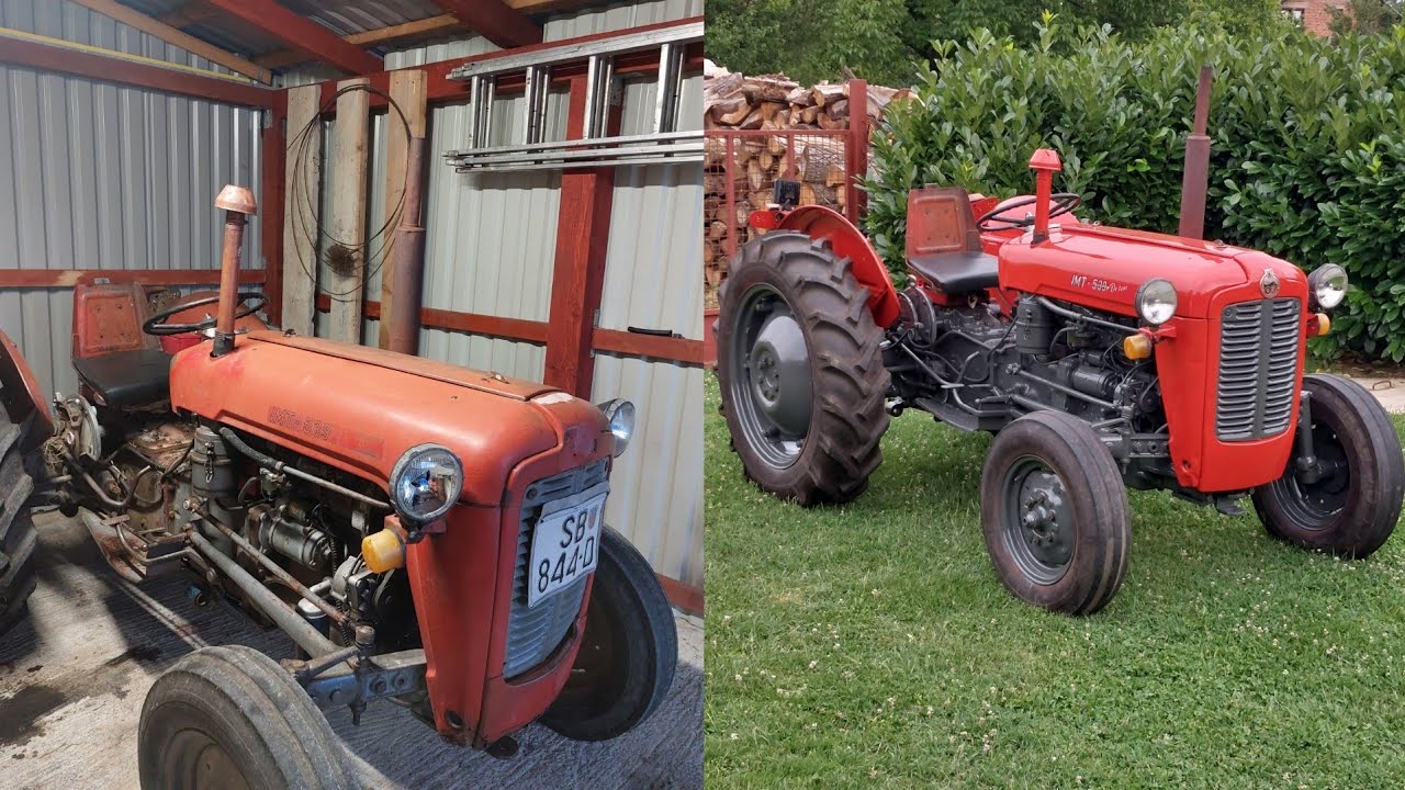 Jos jedan ferguson vracen u zivot IMT 539 DeLuxe farbanje
