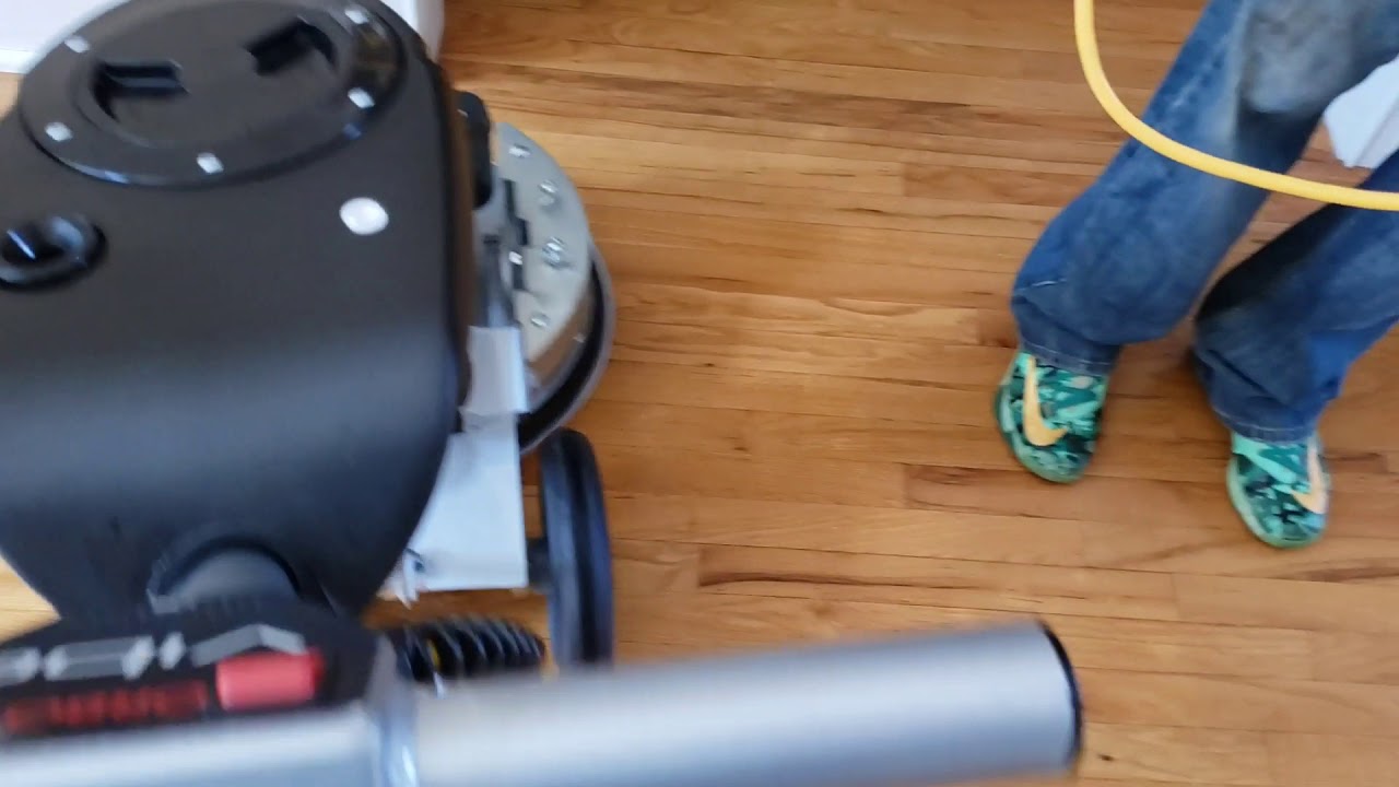 Cleaning & polishing hardwood floors with the Orbot Vibe
