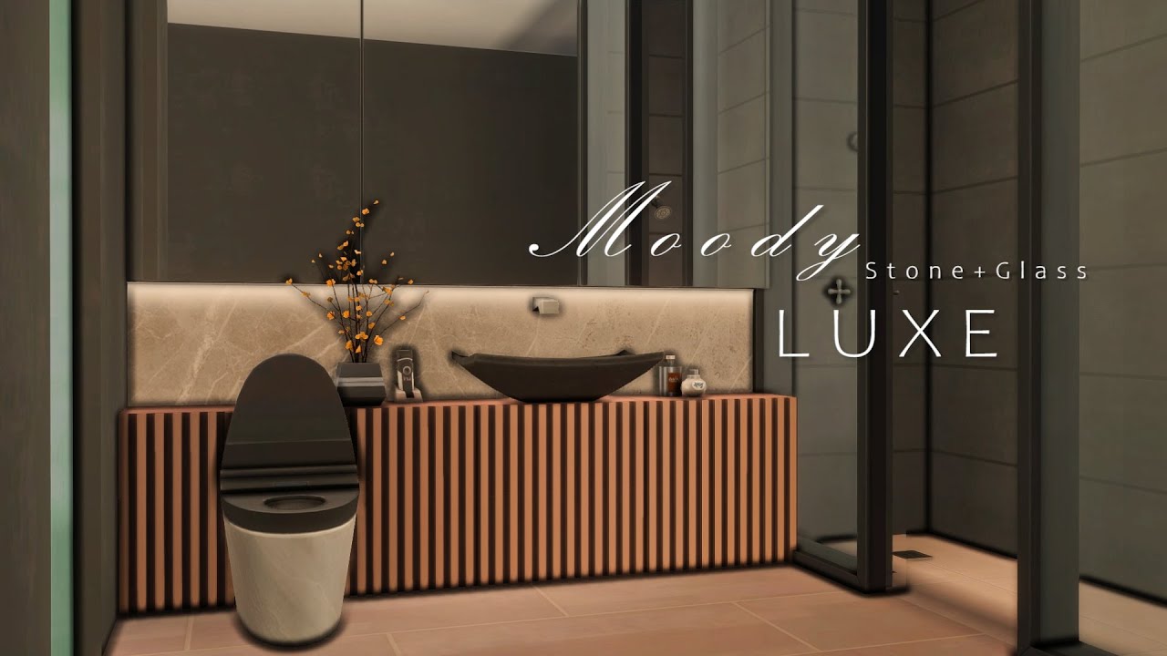 Moody Luxe Apartment | The Sims 4 Speed Build | Stop Motion | Modern | No CC