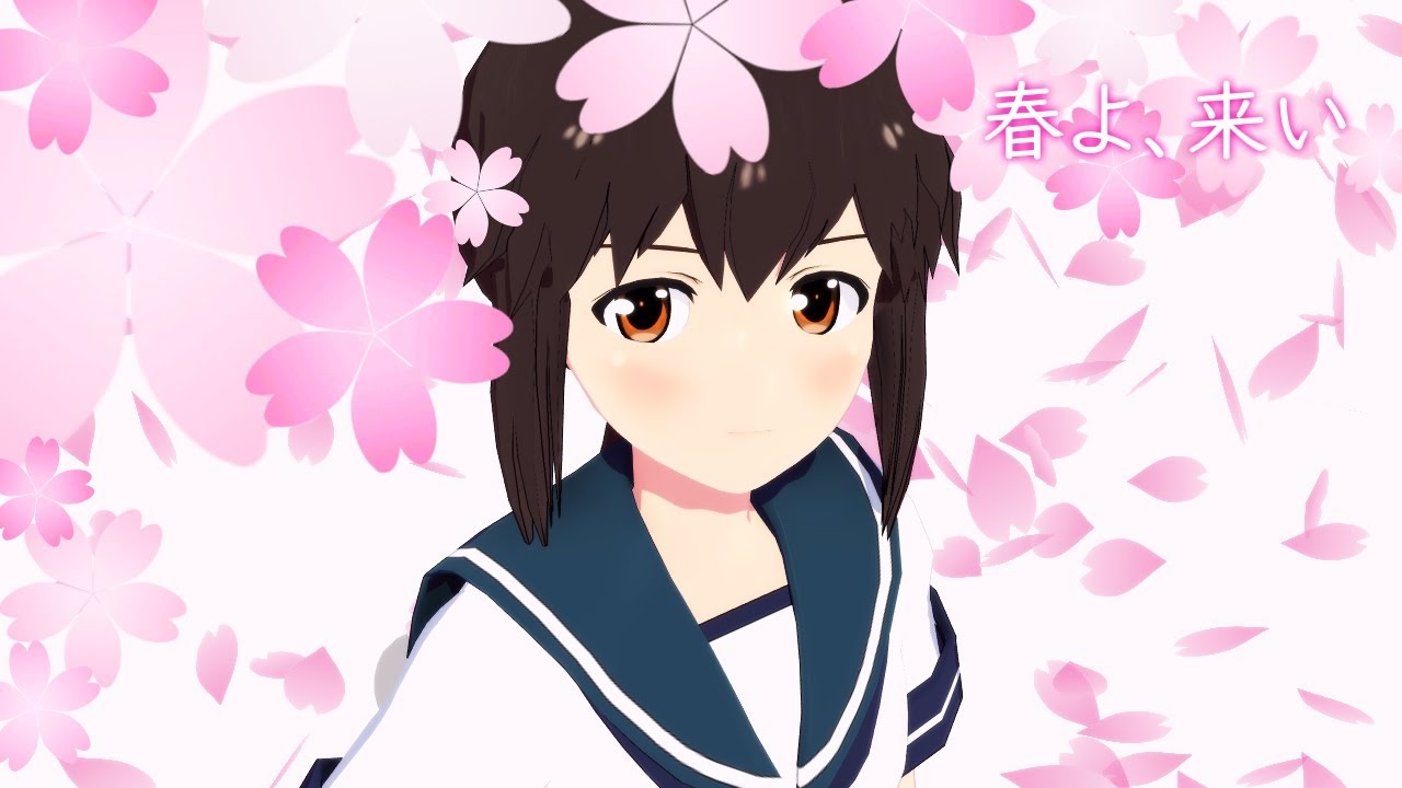 【MMD 艦これ】吹雪で春よ、来い　60fps