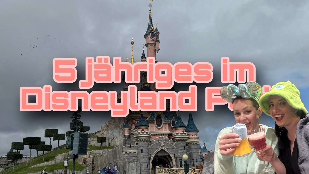 Wir feiern unser 5 jähriges im Disneyland Paris