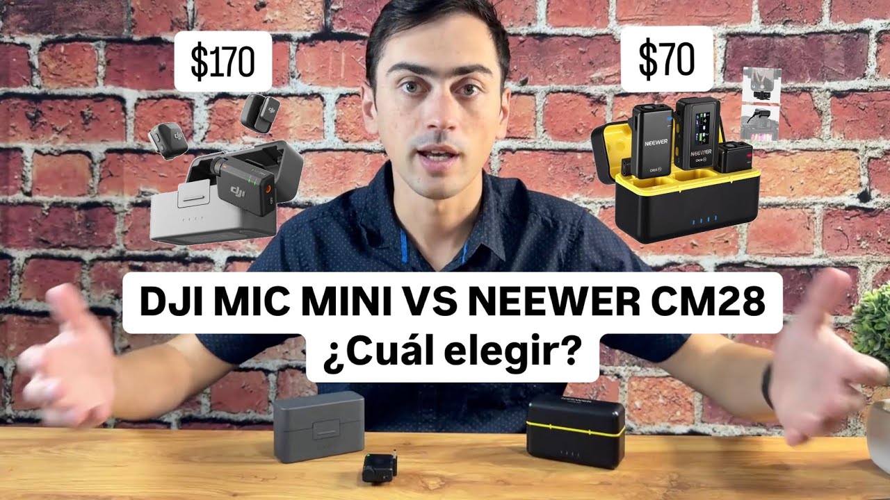 DJI Mic Mini vs Neewer CM28 – ¿Cuál es el mejor micrófono para grabar videos?