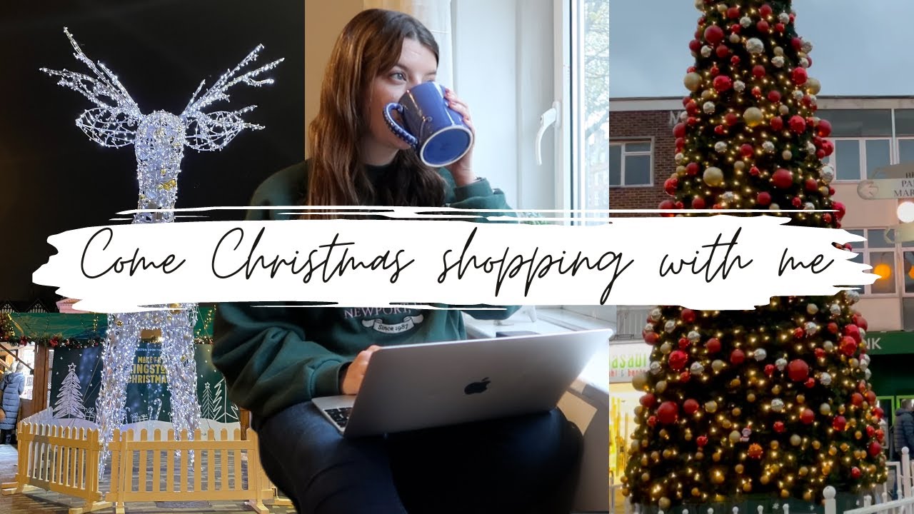 COME CHRISTMAS SHOPPING WITH ME! // Christmas Markets, Crafting & Festive Food
