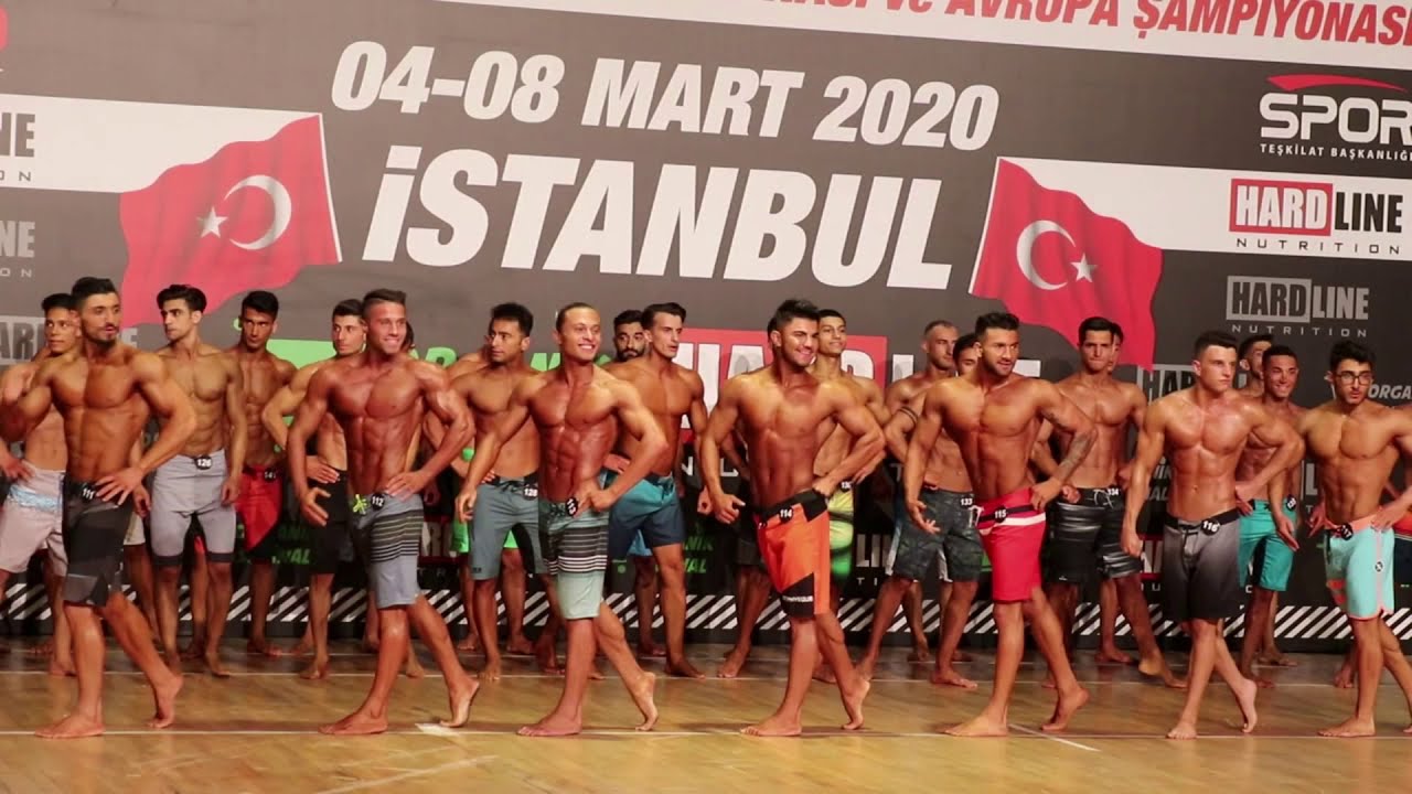2020 İSTANBUL - GENÇ ERKEKLER ATLETİK FİZİK - TVGF - AVRUPA MİLLİ TAKIM SEÇMELERİ !!!