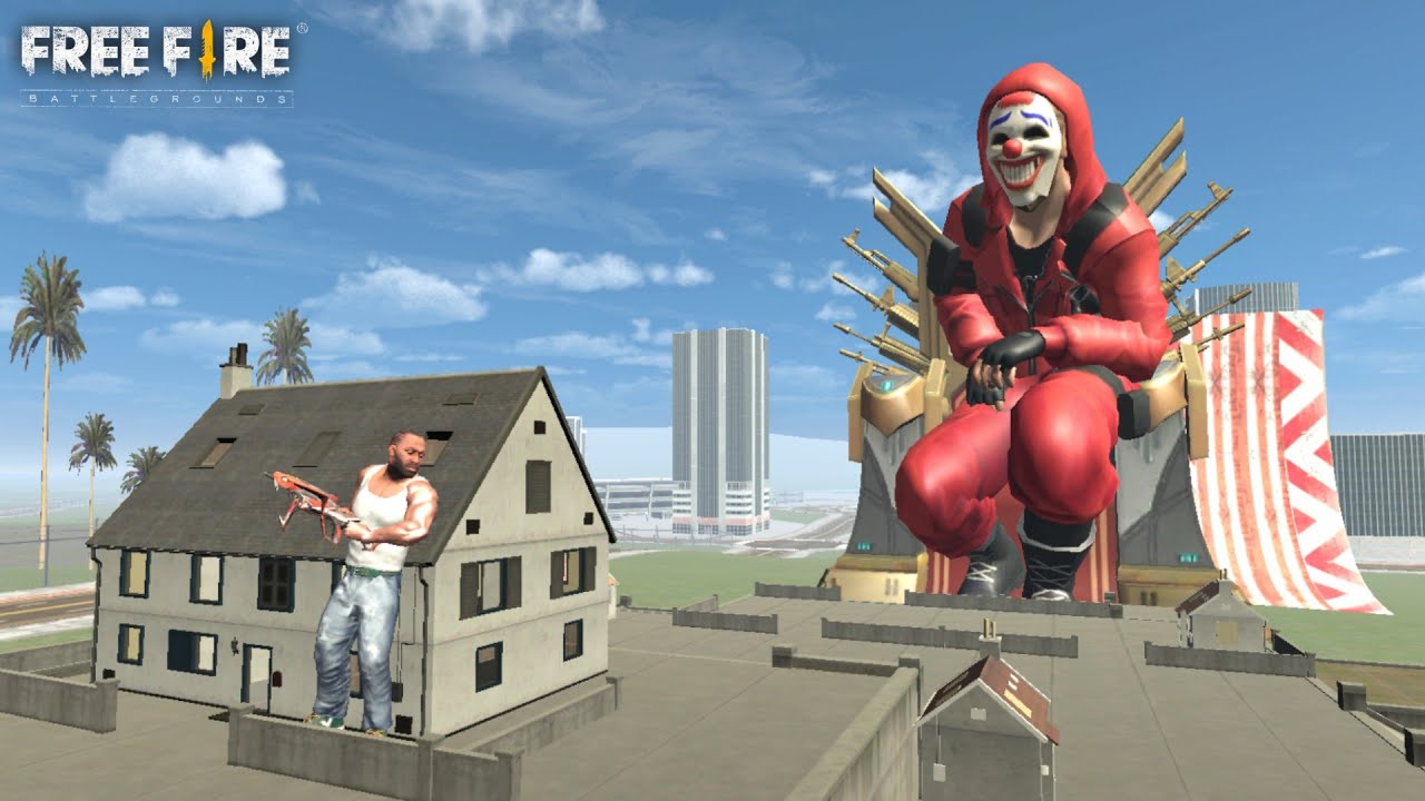 Franklin Found Giant Red Criminal in Indian Bike Driving 3D