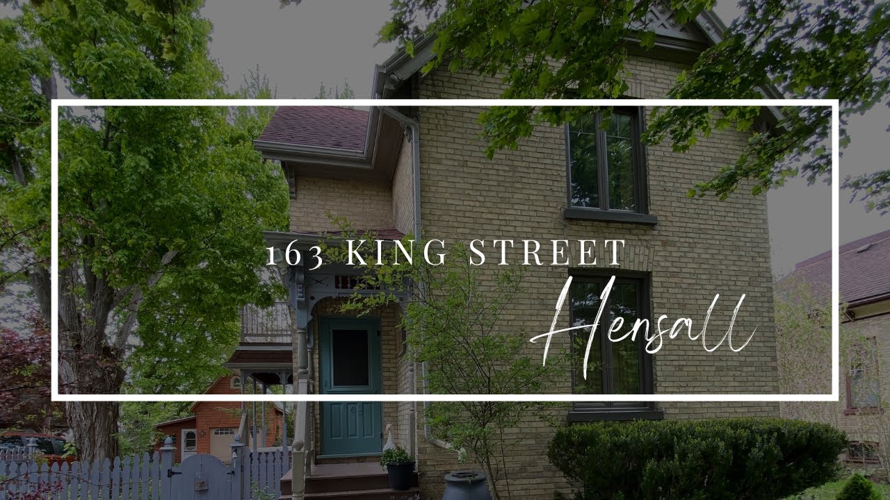 Beautiful Victorian Home | 163 King Street Hensall Ontario