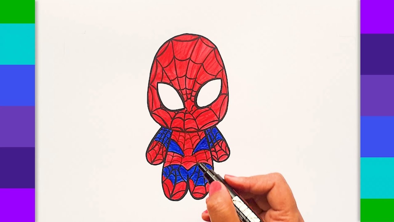 @Mini spiderman#drawingspiderman