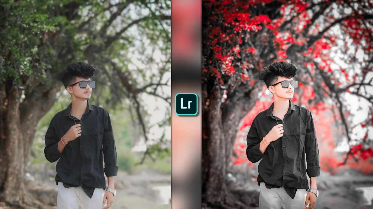 Lightroom Realistic Dark And Red Photo editing 💯 Face smooth Lr photo editing tutorial 2025