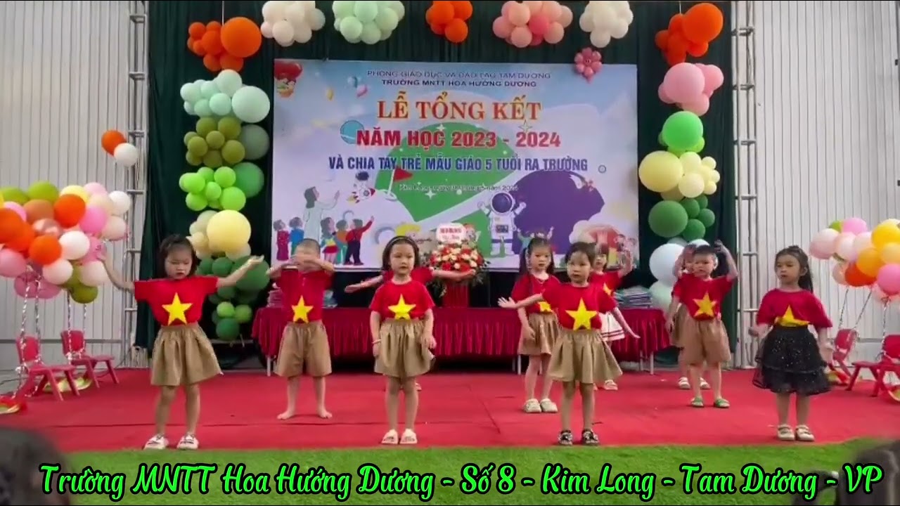 Nối vòng tay lớn - MN Hoa Hướng Dương