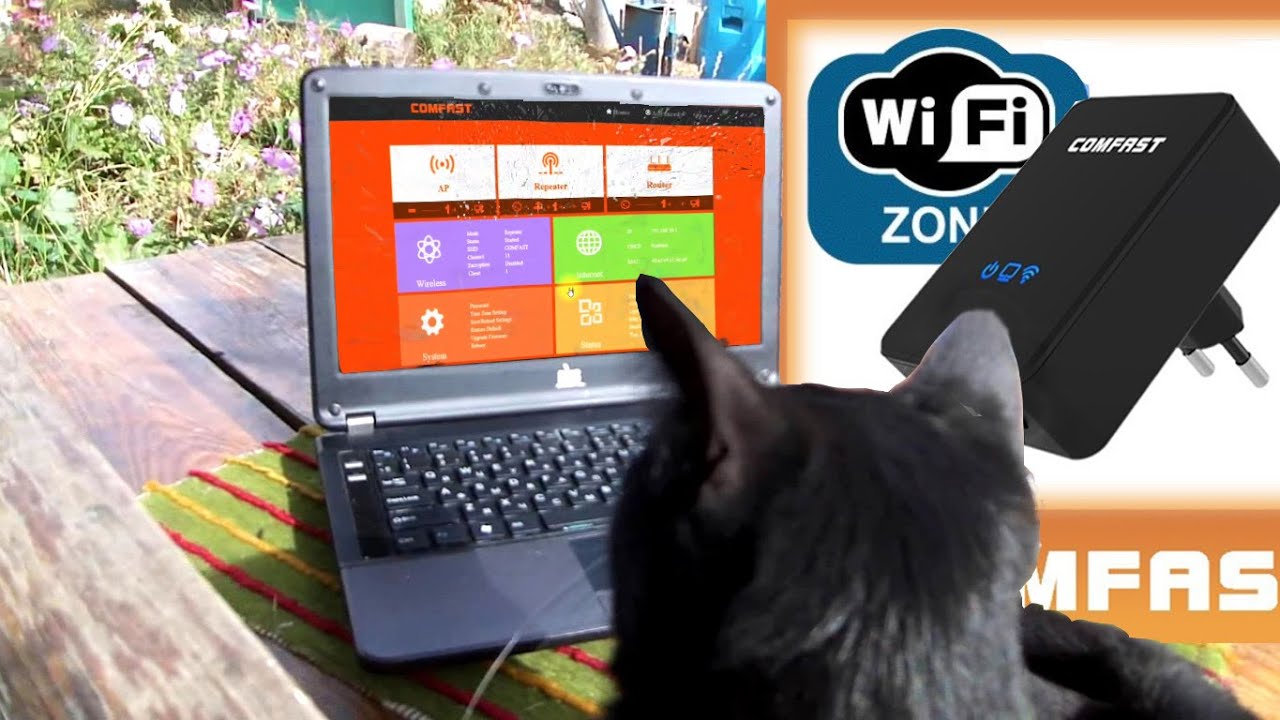 Comfast CF-WR150N репитер Wi-Fi, AP, обзор и настройка. Aliexpress