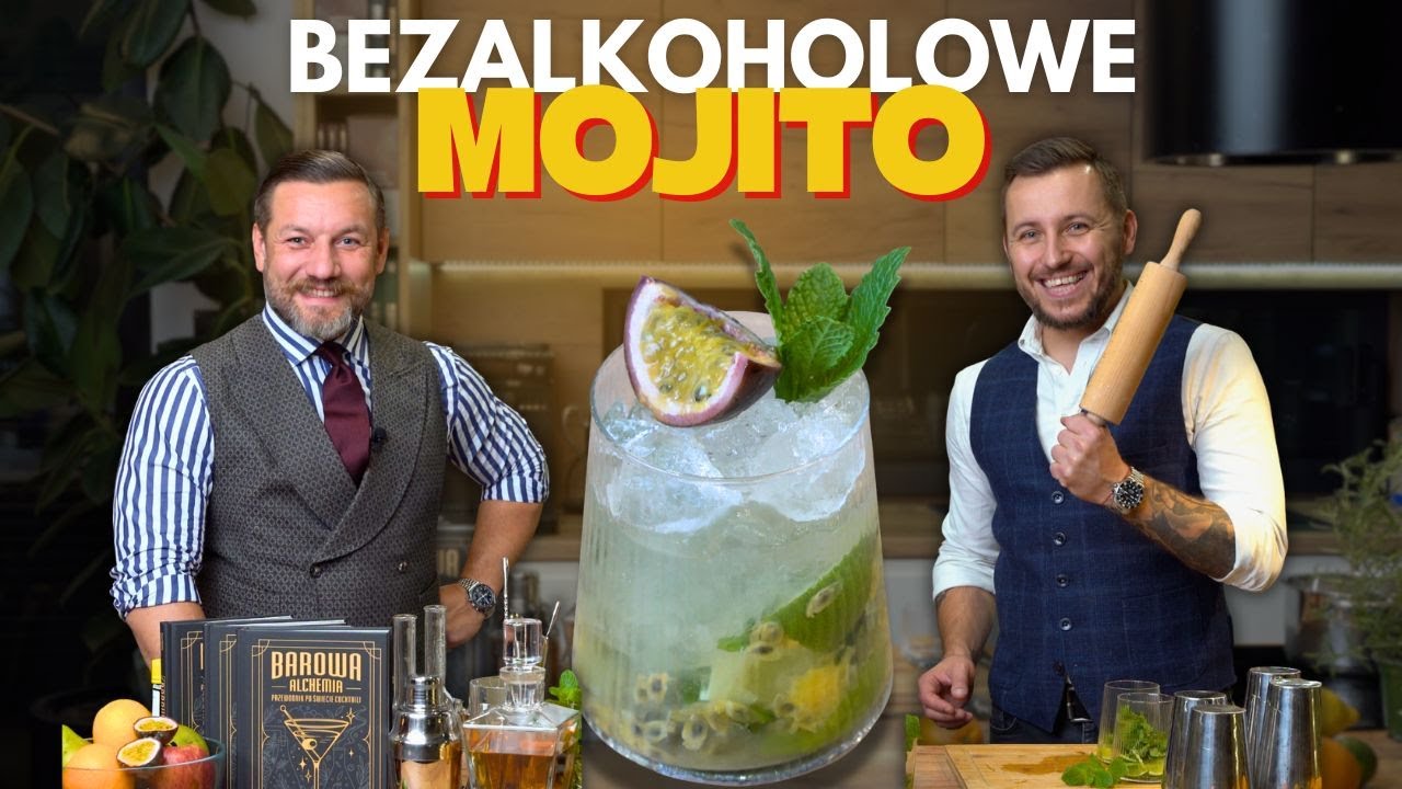 Mojito z marakują - wersja bezalkoholowa! Ciekawy pomysł na koktajl w stylu 